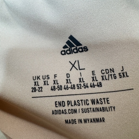 Adidas Leggings 7/8 High Waist Beige - Picture 10 of 13